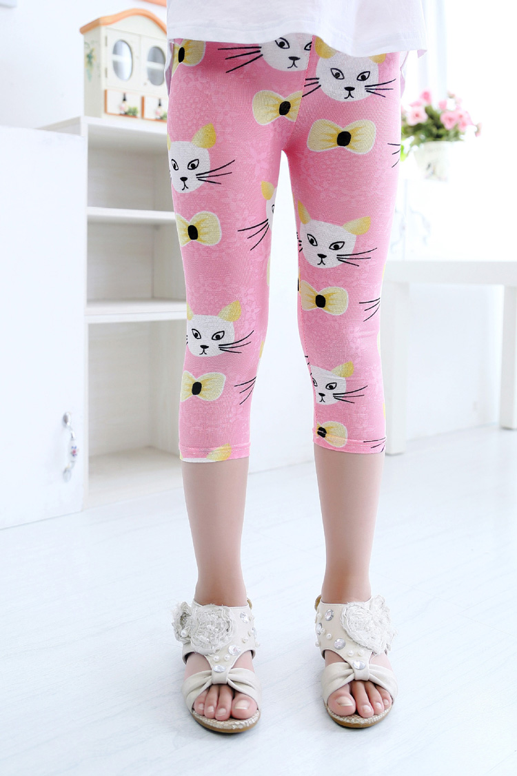 Cats-children-summer-stretch-leggings