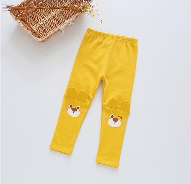 Children-cartoon-bear-girls-cotton-leggings-wholesale