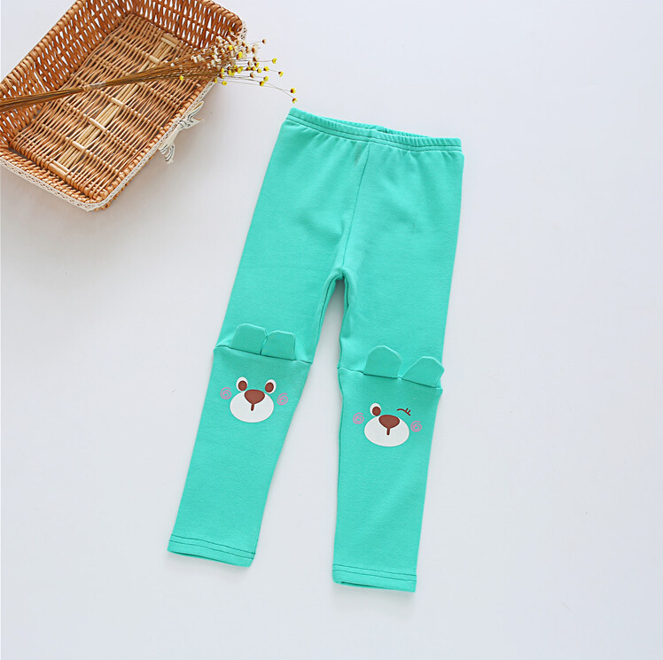 Children-cartoon-bear-girls-cotton-leggings-wholesale