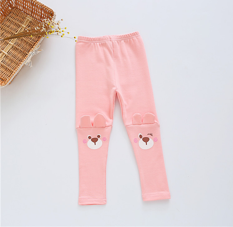 Children-cartoon-bear-girls-cotton-leggings-wholesale