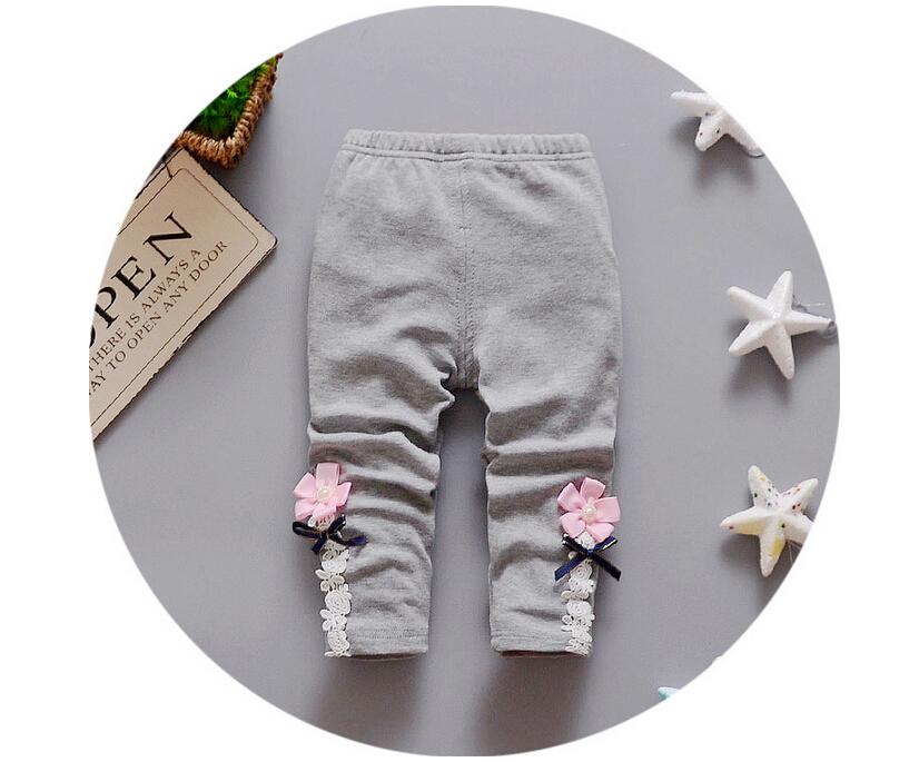 Children-cotton-flower-lace-leggings-wholesale