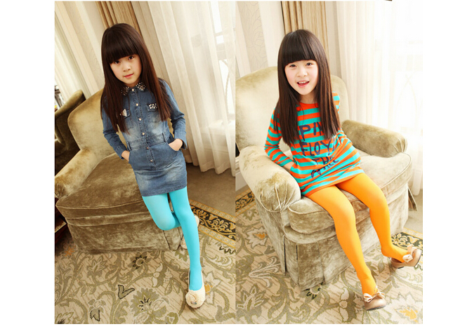 Children-velvet-candy-color-legging-dancing-sock-wholesale