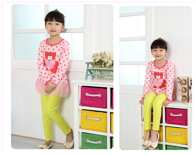 Childrens-candy-color-modal-leggings-wholesale