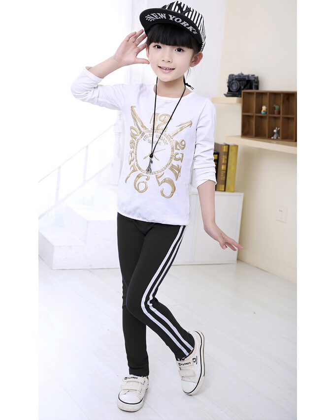 Classic-casual-sport-children-leggings-wholesale