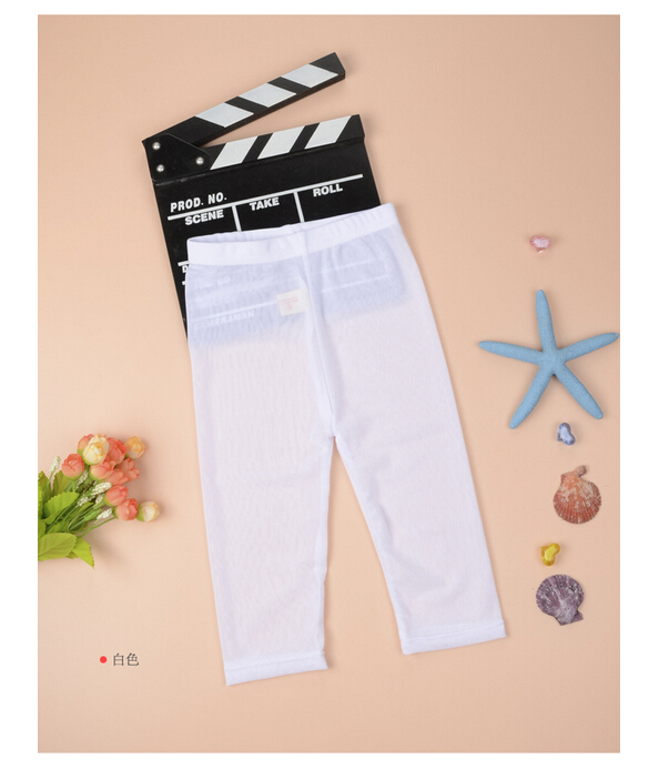 Cool-white-gauze-joker-pure-color-leggings-wholesale