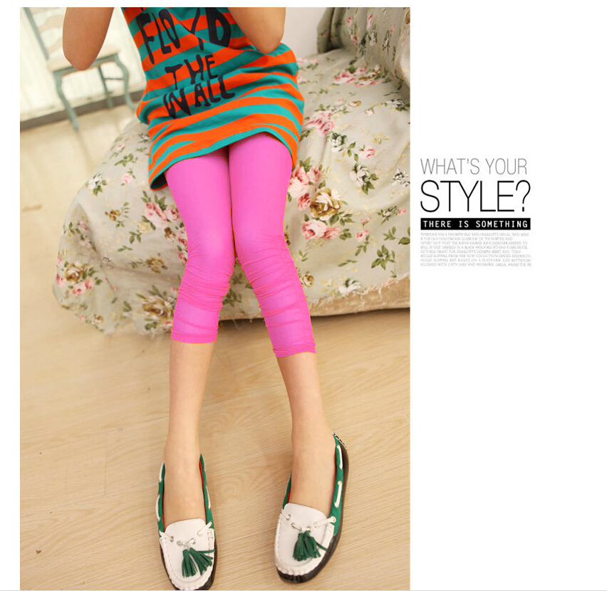 Cool-white-gauze-joker-pure-color-leggings-wholesale