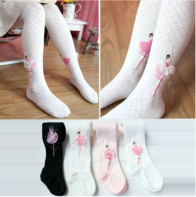 Cotton-conjoined-girl-ballet-pattern-stockings-wholesale