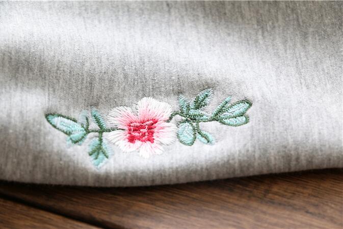 Flower-embroidery-thickening-children-cotton-trousers