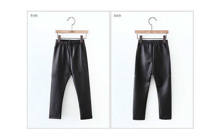 Girl-high-black-leather-pants-wholesale