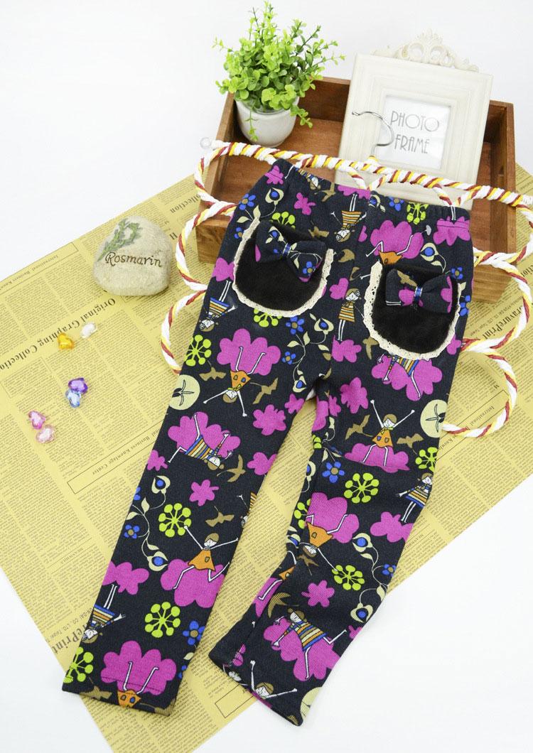 Girls-floral-kids-leggings-wholesale