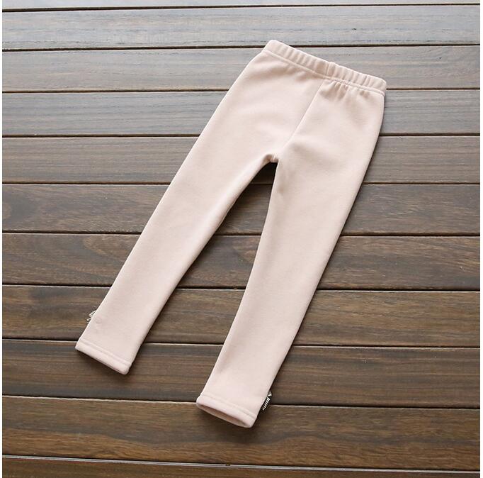 Girls-pure-cotton-wool-button-bowknot-leggings-wholesale