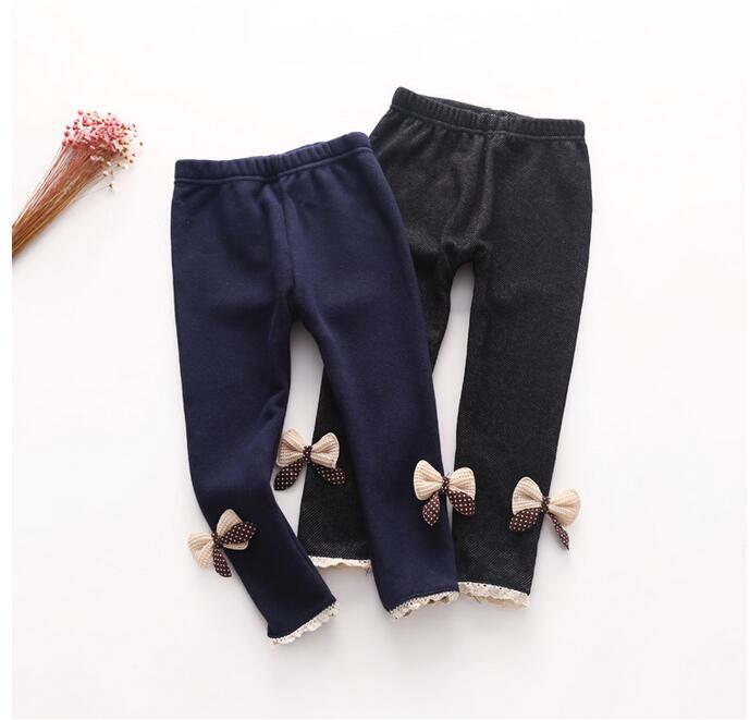 Joker-bowknot-girls-children-pencil-pants-wholesale