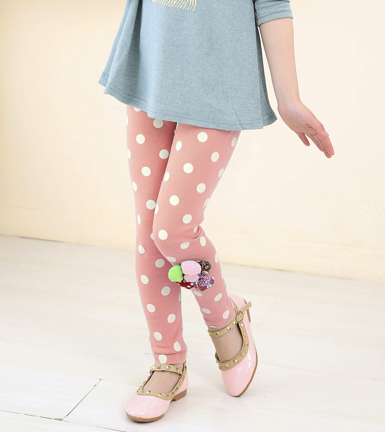 Kids-dotted-leggings-wholesale