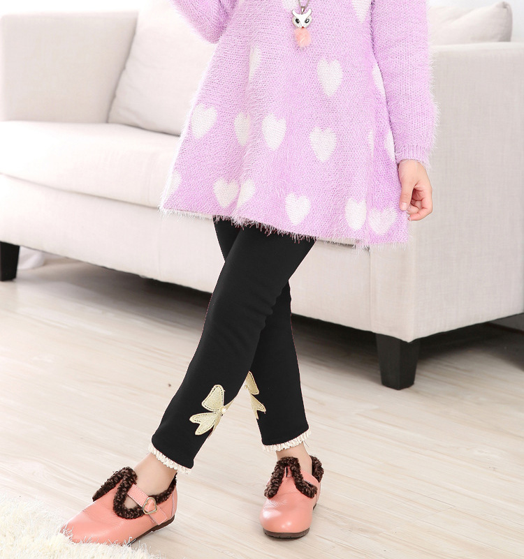 Kids-fleece-lined-leggings-wholesale