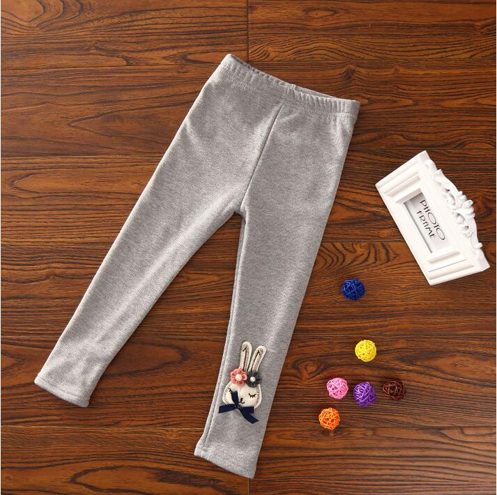 Long-ears-rabbit-cartoon-add-wool-render-girls-pants-wholesale