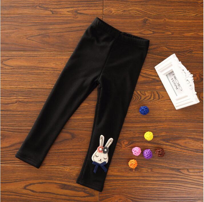 Long-ears-rabbit-cartoon-add-wool-render-girls-pants-wholesale