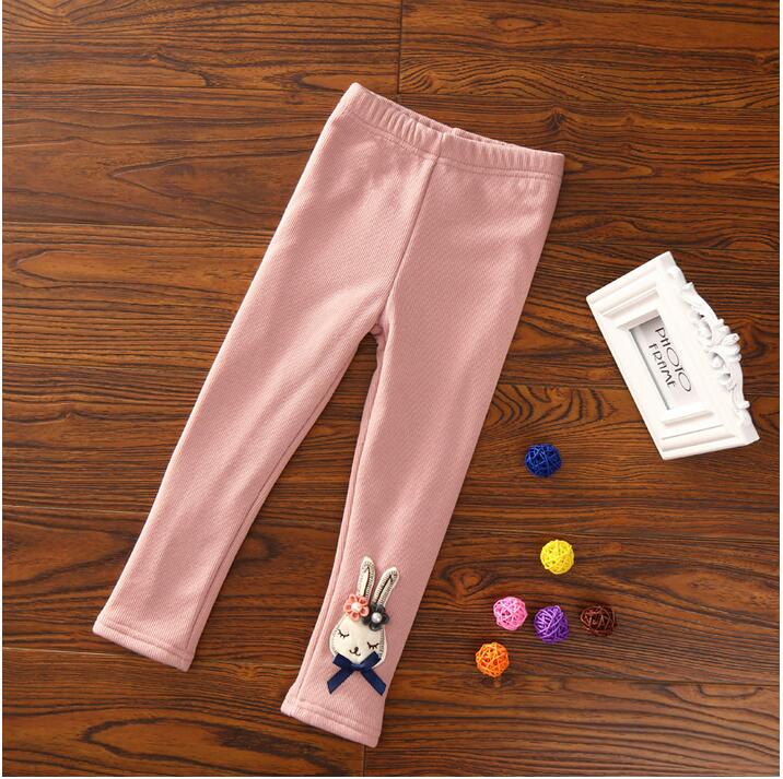 Long-ears-rabbit-cartoon-add-wool-render-girls-pants-wholesale