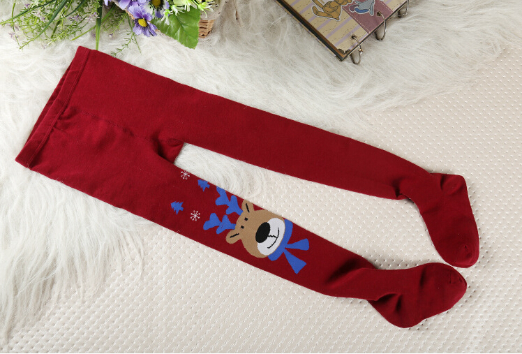 Lovely-fawn-splicing-children-render-tights-wholesale