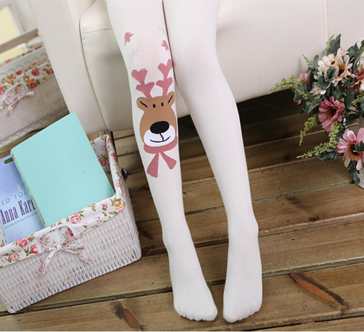 Lovely-fawn-splicing-children-render-tights-wholesale