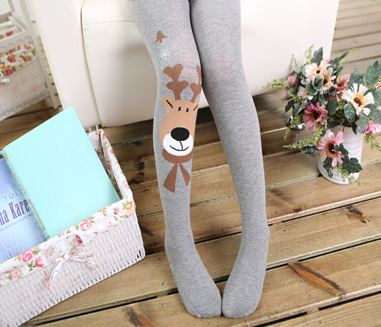 Lovely-fawn-splicing-children-render-tights-wholesale