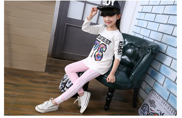 Movement-type-printing-mice-candy-color-children-leggings