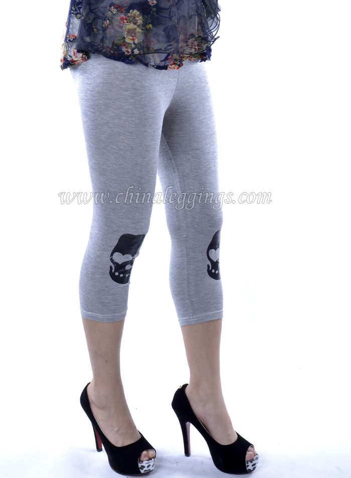 Skull-cotton-Leggings