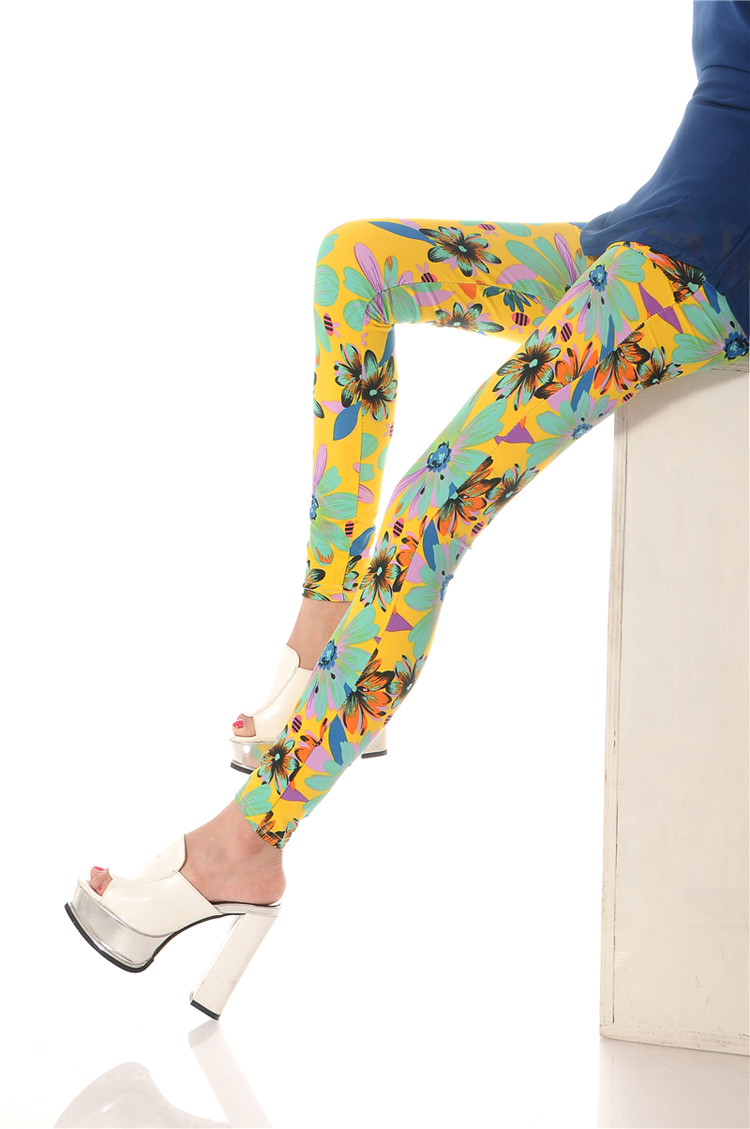 Sunflower-sexy-leggings-for-girls