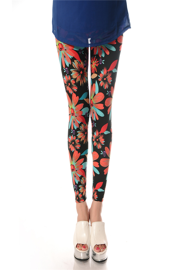 Sunflower-sexy-leggings-for-girls