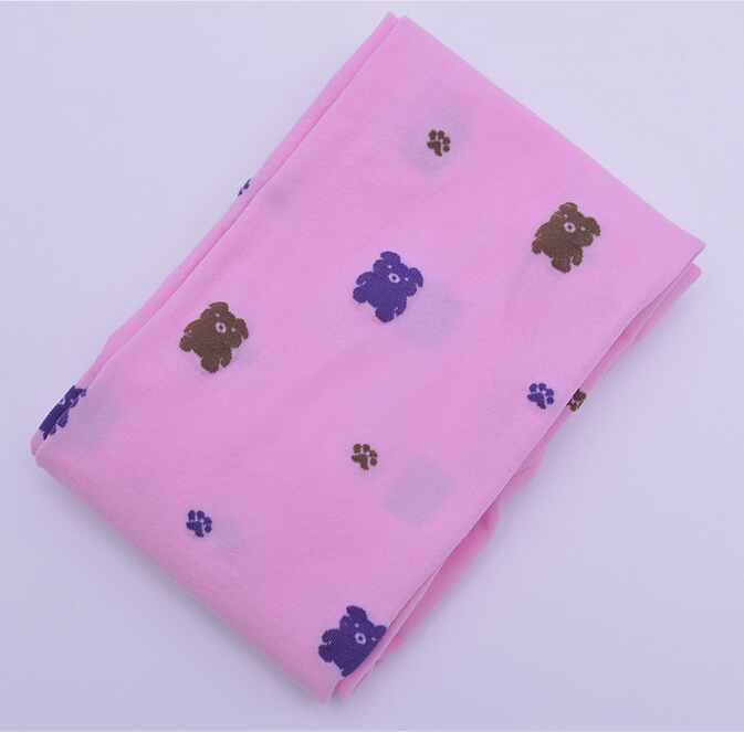 Velvet-girl-children-bear-pattern-leggings-wholesale