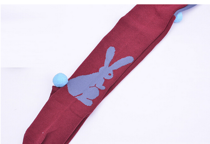 Wholesale-cartoon-rabbit-children-cotton-knitting-gears-leggings