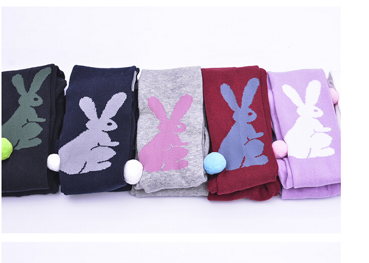 Wholesale-cartoon-rabbit-children-cotton-knitting-gears-leggings