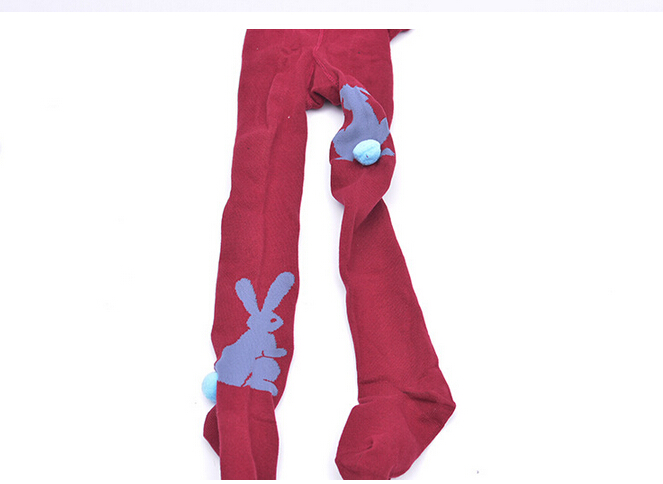 Wholesale-cartoon-rabbit-children-cotton-knitting-gears-leggings