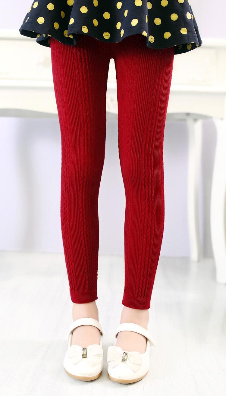 Wholesale-cotton-kids-warm-leggings