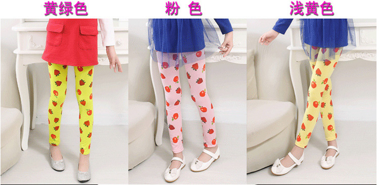 Wholesale-kids-floral-leggings