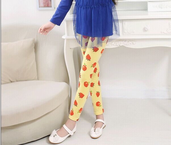 Wholesale-kids-floral-leggings