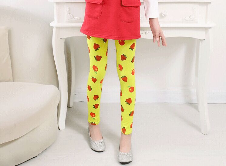 Wholesale-kids-floral-leggings