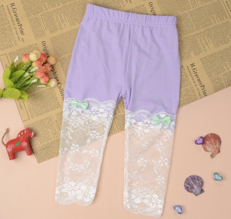 Wholesale-kids-lace-summer-leggings