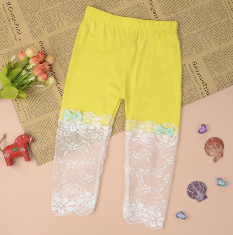 Wholesale-kids-lace-summer-leggings