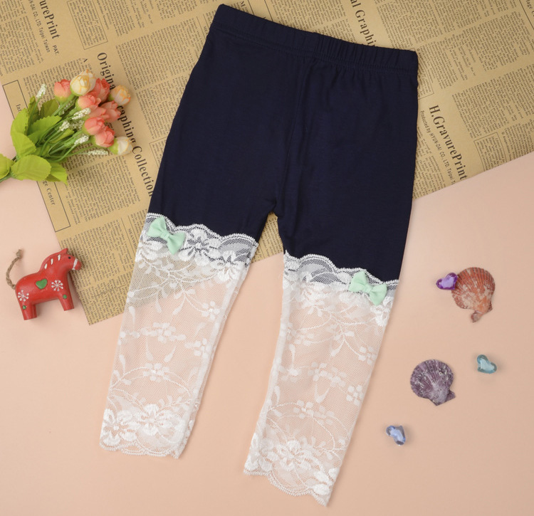 Wholesale-kids-lace-summer-leggings