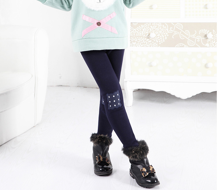 Wholesale-kids-stretch-velvet-leggings