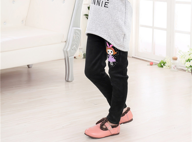 Wholesale-kids-stretch-velvet-pants