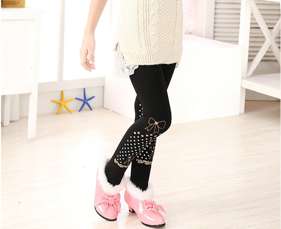 Wholesale-kids-velvet-leggings-pants