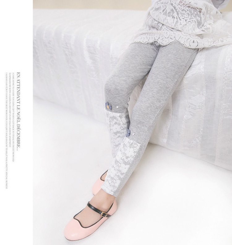 Wholesale-lace-leggings-kids-pants