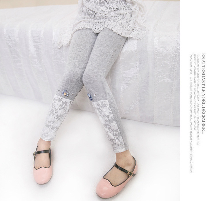 Wholesale-lace-leggings-kids-pants