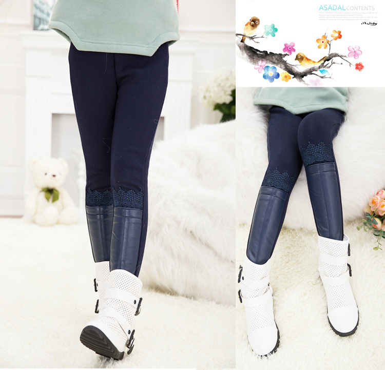 Wholesale-leggings-kids-velvet-pants