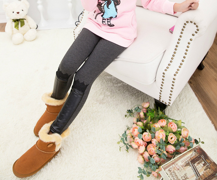 Wholesale-leggings-kids-velvet-pants