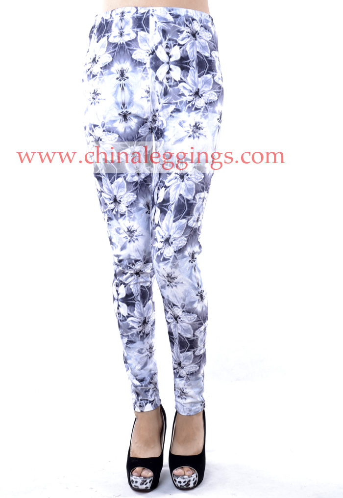 Wholesale-women-flower-Leggings