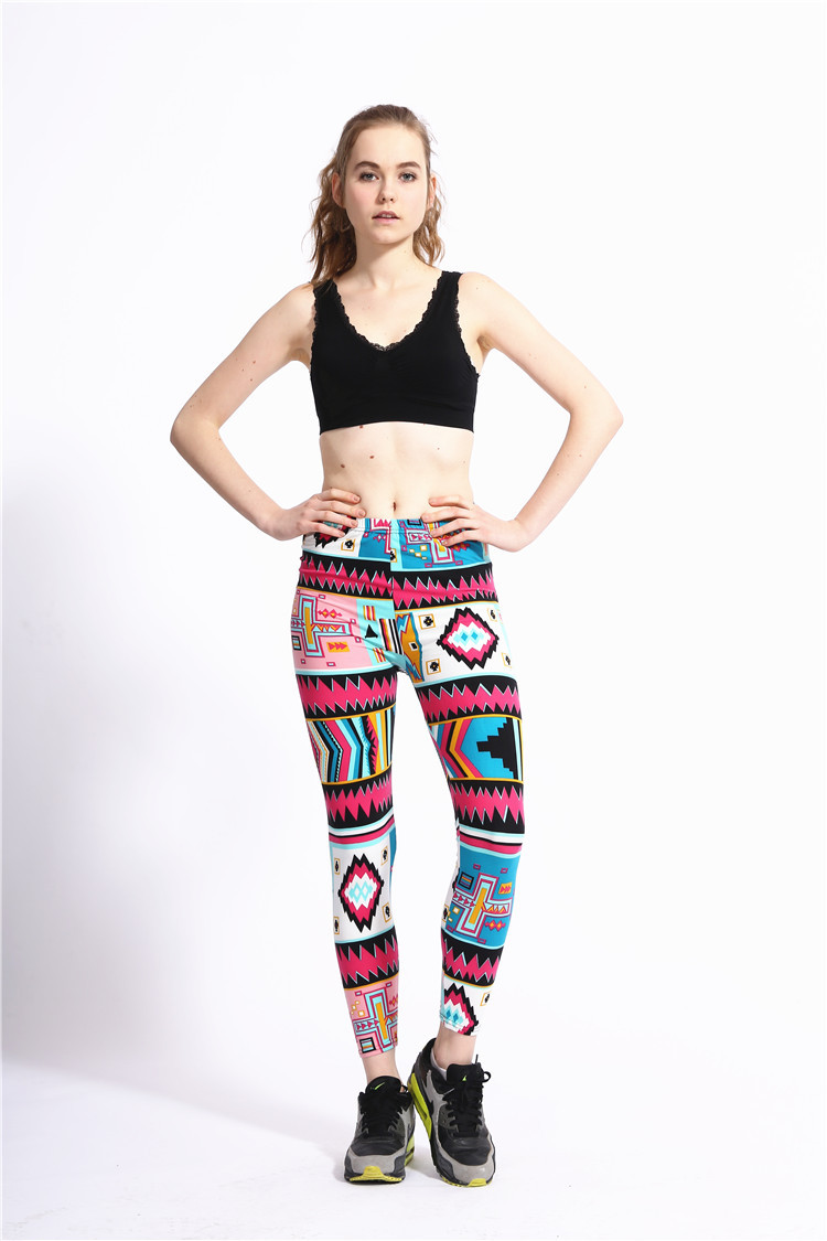 A-dash-of-geometric-symbol-milk-silk-leggings