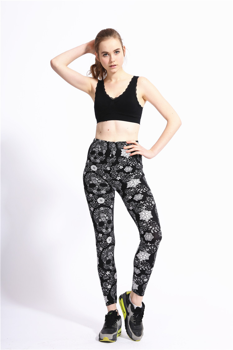 A-dash-of-geometric-symbol-milk-silk-leggings