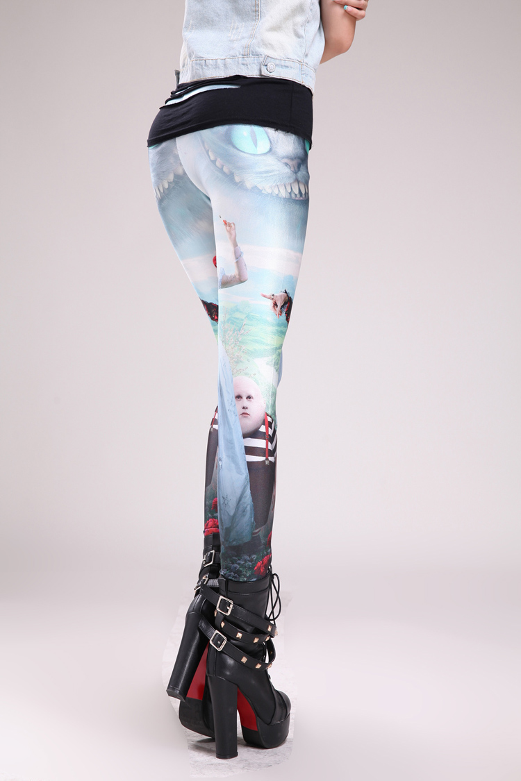 Alice-in-Wonderland-blue-leggings